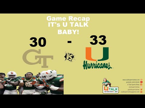 Miami Hurricanes U TALK LIVE-109