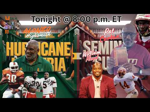 “Former FSU Greats Pat Carter & William Floyd” U TALK LIVE-269